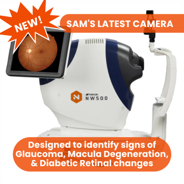 Camera for Glaucoma Macula Degeneration Diabetic Retinal changes